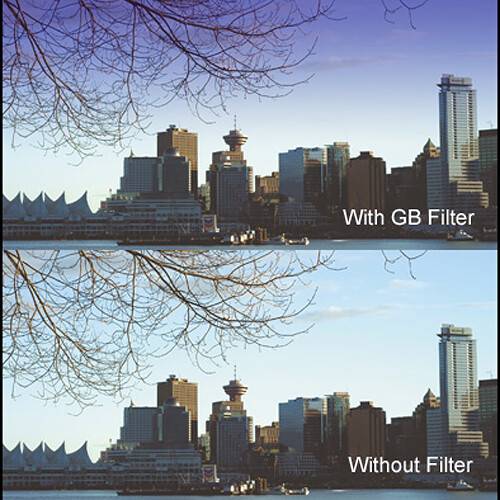 Cavision 3 x 3" Soft-Edge Graduated Blue 0.3 Filter (1-Stop)