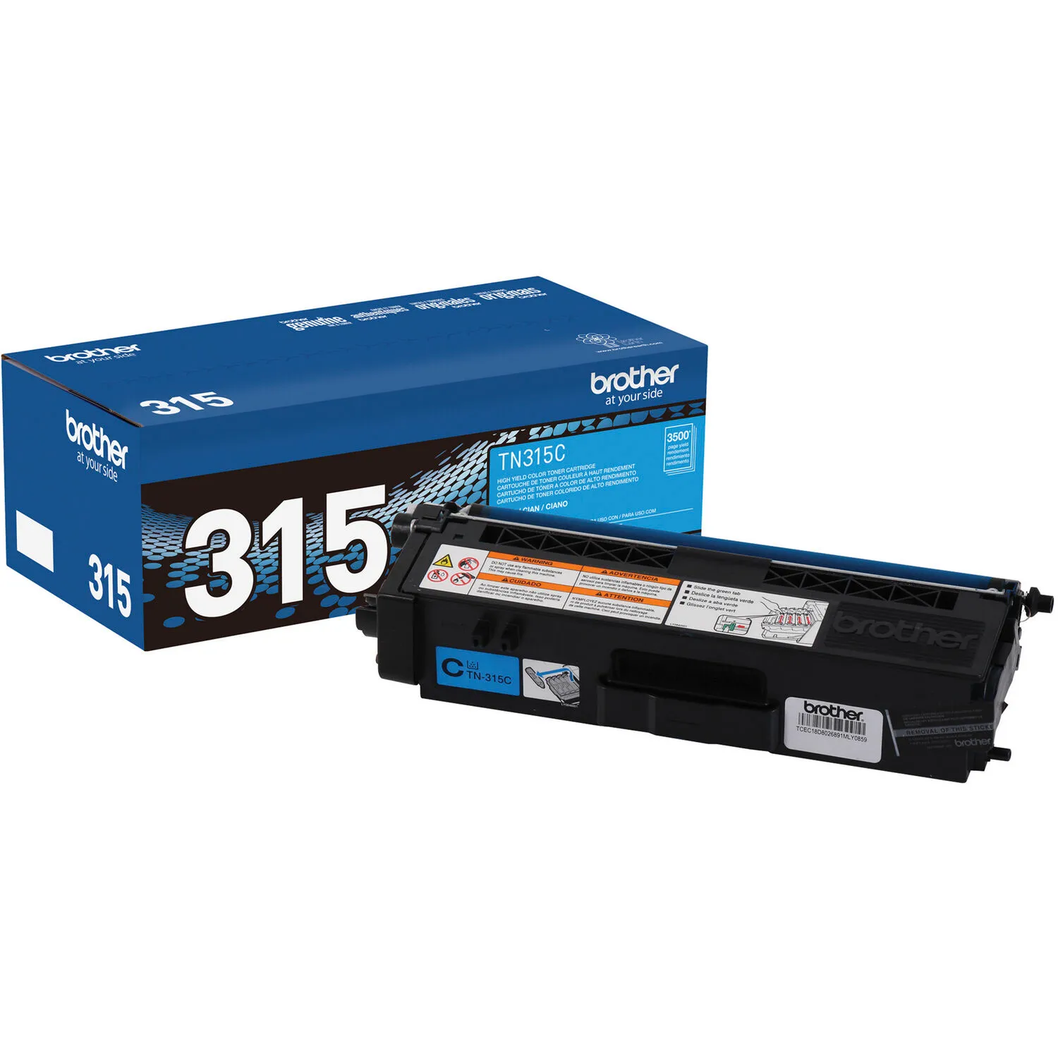 Brother TN315C High Yield Cyan Toner Cartridge