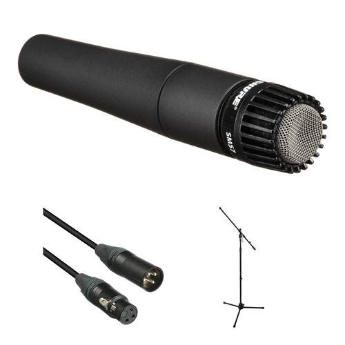 Shure SM57-LC Handheld Dynamic Microphone Stage Kit