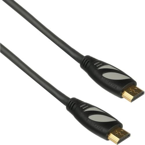Pearstone High-Speed HDMI Cable with Ethernet (Black, 15')
