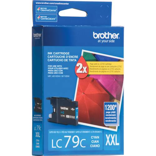 Brother LC79C Innobella Super High Yield XXL Cyan Ink Cartridge