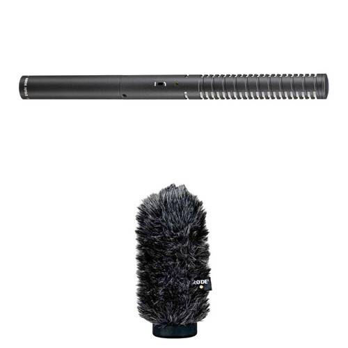 RODE NTG2 Shotgun Microphone and Rode Windshield Kit