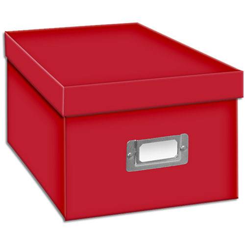 Pioneer Photo Albums BCD-1S/R Photo CD/DVD Storage Box (Bright Red)