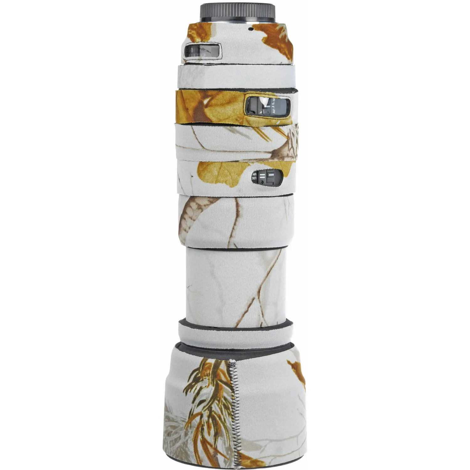 LensCoat Lens Cover for the Sigma 120-400mm DG OS (Realtree AP Snow)