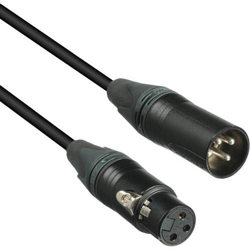 Kopul Premium Performance 3000 Series Neutrik XLR Male to XLR Female Microphone Cable (100', Black)