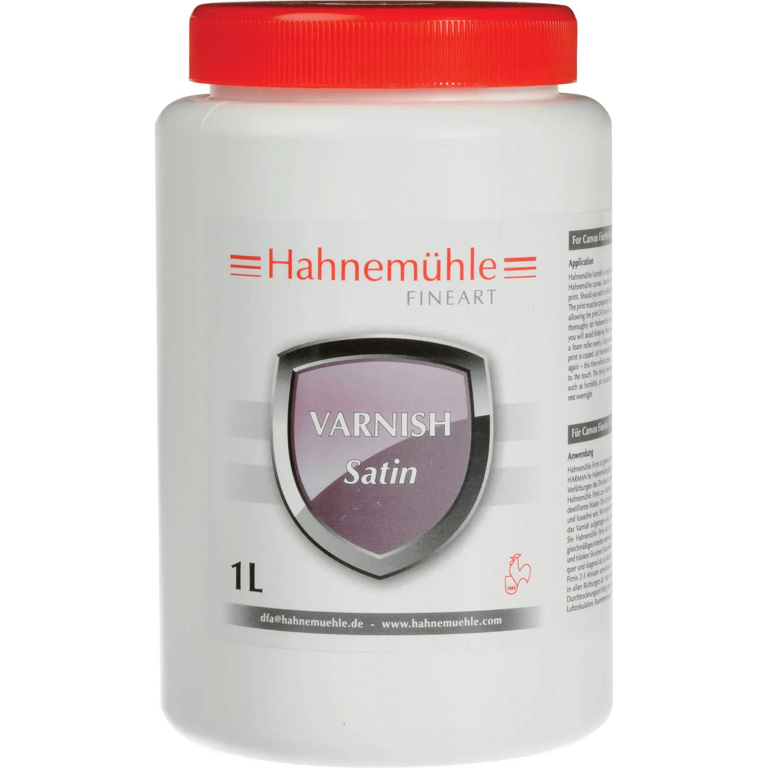 Hahnemuhle Varnish For Canvas Inkjet Prints - 1 Liter (Satin)