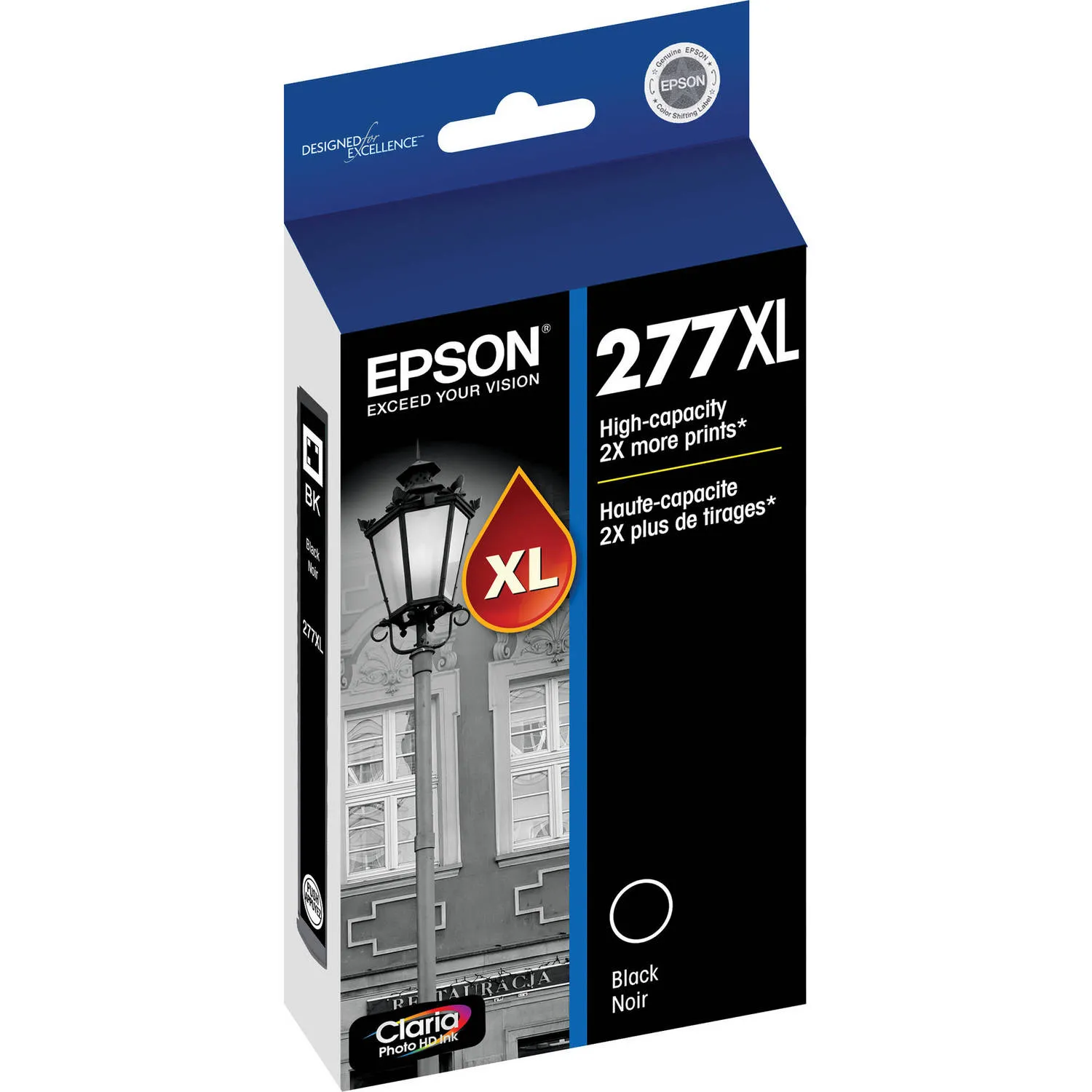 Epson 277XL High-Capacity Black Ink Cartridge