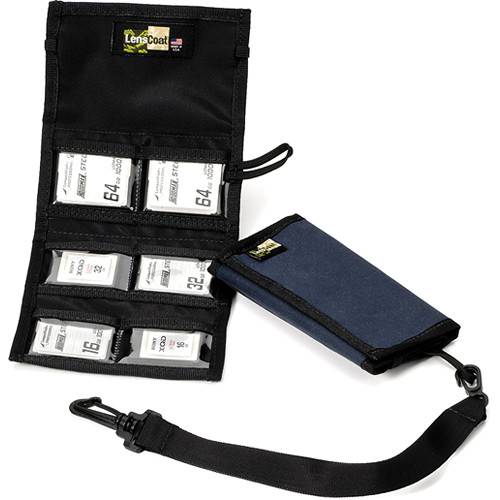 LensCoat Memory Card Wallet CF6 (Navy)