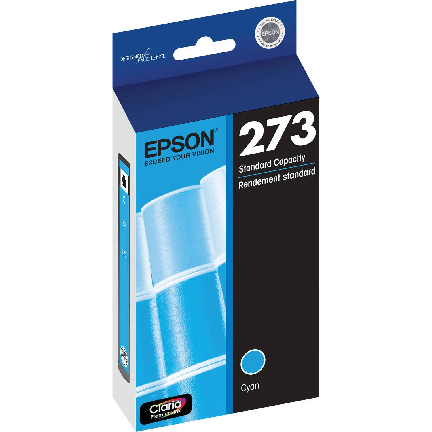 Epson Claria Premium 273 Standard-Capacity Cyan Ink Cartridge