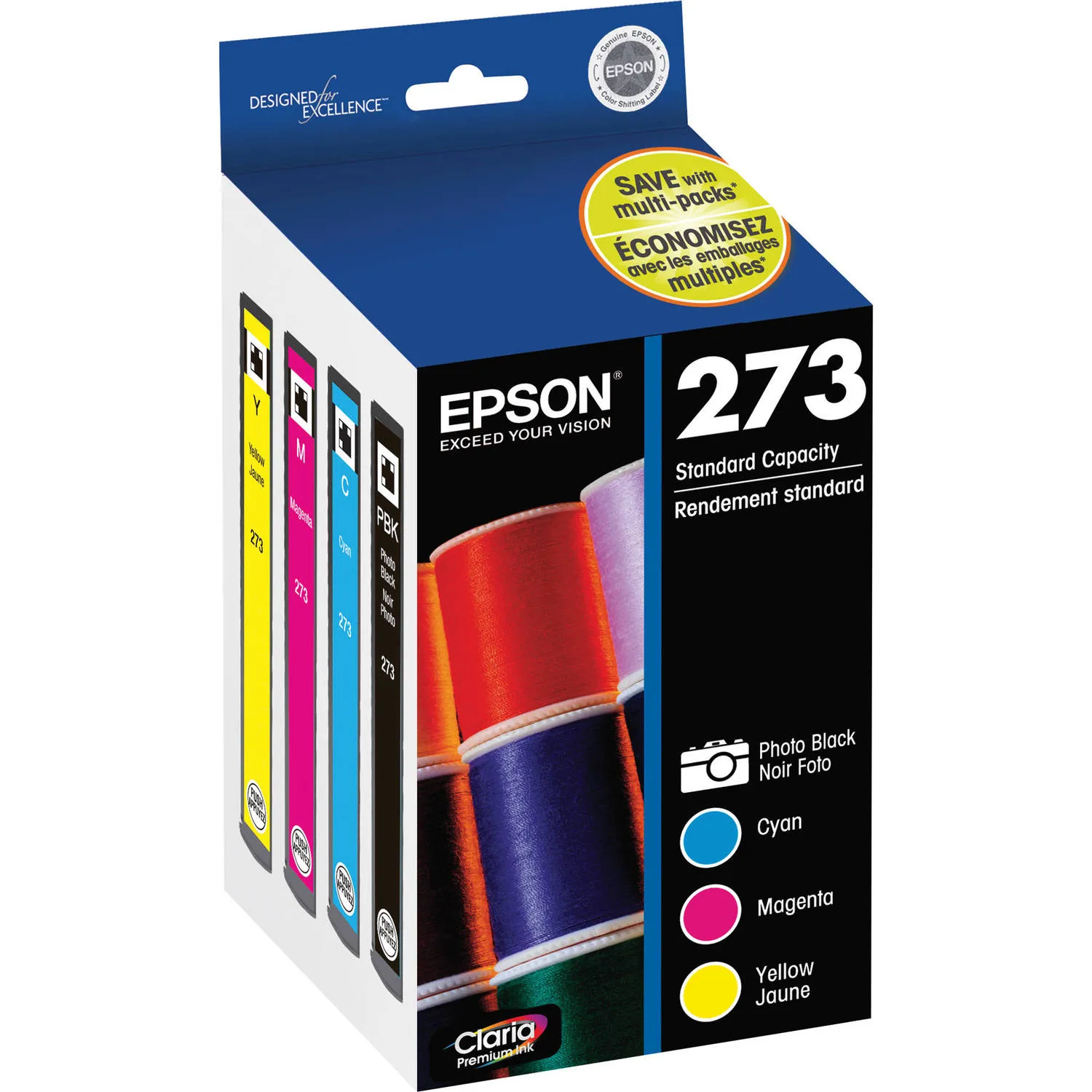 Epson 273 Claria Premium Ink Cartridge Multi-Pack