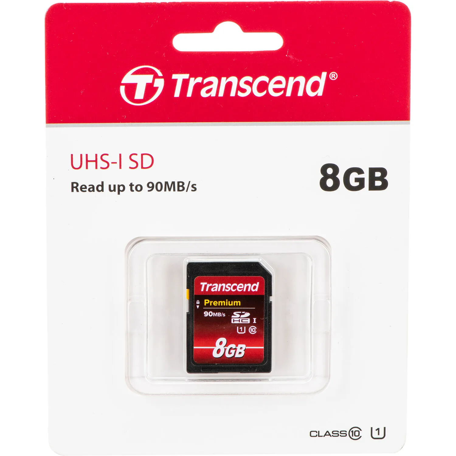 Transcend 8GB Premium UHS-I SDHC Memory Card