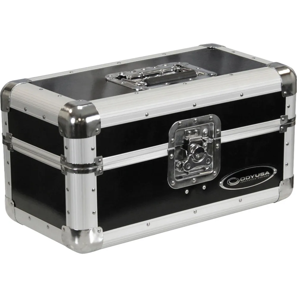 Odyssey Limited Edition Krom Record/Utility Case for 120 7" Vinyl Records (Black)