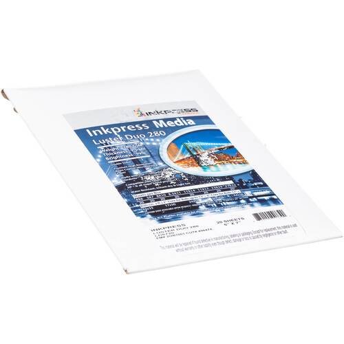 Inkpress Media Luster Duo 300 Paper (5 x 7", 20 Sheets)