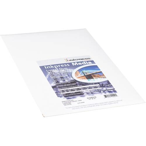 Inkpress Media Luster Duo 300 Paper (11 x 17", 20 Sheets)